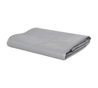 Rantry Cobertor resistente e versatile per esterni - 6x8m, grigio, con occhielli, resistente all'acqua e ai raggi UV