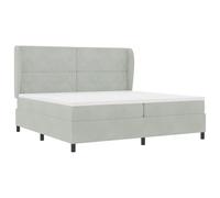 Rantry Letto con Molle e Materasso Regolabile - Design Elegante e Finitura in Velluto per il Comfort della tua Stanza