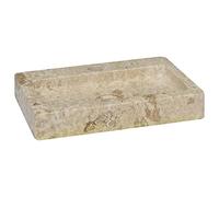 Rantry Mobile Lavandino Crema 38x24x6,5 cm in Marmo, Lavandino Piccolo Bagno, Tappo Lavandino Bagno, Lavandini, Filtro Lavandino Bagno, Tappi Lavandino Bagno, Scarico Lavandino Bagno