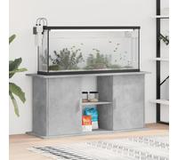 Rantry Mobili Supporto Acquario 121x41x58 cm Legno Multistrato Grigio Cemento, Mobili per Casa Interno Esterno Soggiorno Camera da Letto