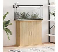 Rantry Mobili Supporto Acquario 81x36x73cm in Legno Multistrato Rovere Sonoma, Mobili per Casa Interno Esterno Soggiorno Camera da Letto