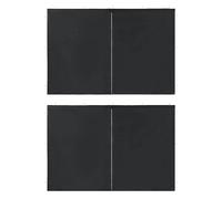 Rantry Parete Laterale per Tendostrutture con Cerniera, Impermeabile e Resistente ai Raggi UV, 300 x 195 cm, Colore Antracite, Include 2 Pannelli in PE