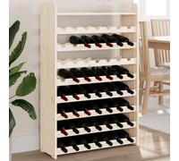 Rantry Portavini con Pannello Superiore 72,5x25x111,5 cm Massello Pino, Decor da Mobili Portabottiglie Vino, Cantinetta Vino, Porta Bottiglie di Vino, Porta Vini, Mobiletto Portavini