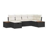 Rantry Set Divano da Giardino in Polyrattan, Design Modulare, Comfort e Stile per Spazi Esterni, Facile Assemblaggio, Dimensioni Compatte 55x62x69 cm
