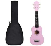 Rantry Set Ukulele Soprano con Borsa per Bambini Rosa 21", Arredo Mobili da Interni per Camera da Letto Soggiorno Ufficio