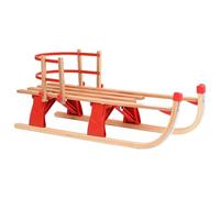 Rantry Slittino Pieghevole con Schienale in Legno 119 cm in Legno