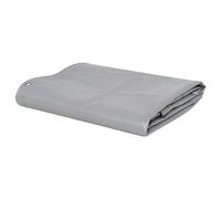Rantry Telone impermeabile per esterni, tela 650 g/m², 3,5 x 5 m, grigio telone di protezione con occhielli, resistente all'acqua e all'usura