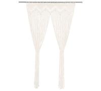 Rantry Tenda macramè 140x240cm in Cotone, Mobili per Casa Interno Esterno Soggiorno Camera da Letto o Decorazione da Mobili Camera