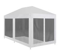 Rantry Tenda per Feste con 6 Pareti in Rete 6x3 m, Tenda da Esterni per Privacy, Tenda per Giardino Balcone, Tenda da Sole per Esterno, Tenda Laterale per Terrazzo Esterna