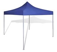 Rantry Tenda Pieghevole Blu 3 x 3 m, Tenda da Esterni per Privacy, Tenda per Giardino Balcone, Tenda da Sole per Esterno, Tenda Laterale per Terrazzo Esterna