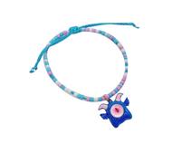 Ranuw 10 stili di braccialetti bohémien intrecciati mostri con un occhio solo braccialetti di perline di semi braccialetti di perline estivi braccialetti di perline gioielli mostri con un occhio solo