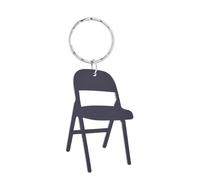 Ranuw Acrilico Mini Schienale Sedia Charm Portachiavi Pieghevole Sedia Pendente Auto Portachiavi Zaino Decorazione Borsa Ciondolo Portachiavi Portatile Portachiavi Gioielli Moda