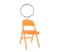 Ranuw Acrilico Mini Schienale Sedia Charm Portachiavi Pieghevole Sedia Pendente Auto Portachiavi Zaino Decorazione Borsa Ciondolo Portachiavi Portatile Portachiavi Gioielli Moda