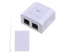 Ranuw Cavo di estensione CAT6 RJ45 Ethernet Keystone Connettore Fem a Fem CAT6 8P8C Extender Cavo Inline Modulare Cat6 Rj45 Connettore schermato