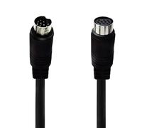 Ranuw Cavo S-Video per videoregistratori DVD Schede Video Mini Din 10Pin Maschio a Femmina S-Video Connettore 3/1.5/1/0.5m 10 Pin Maschio A Femmina Cavo
