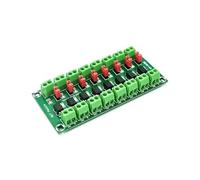 Ranuw Modulo di isolamento optoelettronico a 2/4/8 canali 3, 6-30 V, scheda driver per convertitore di tensione di sicurezza del circuito, adattatore optoaccoppiatore, scheda isolante