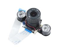 Ranuw Modulo fotocamera da 5 MP, visione diurna e notturna automatica con commutazione automatica, 2592 x 1944, visione del campo diagonale a 65°, luci di riempimento a LED Webcam