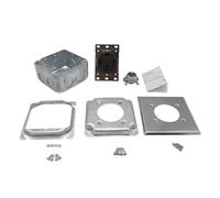 Ranuw Pratico set di prese NEMAs 14 50R 50A con morsetti per cavi, componenti in metallo e design portatile, facile installazione, piastra di copertura, scatola per prese