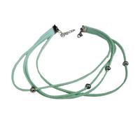 Ranuw Semplice Collana a più strati con perline in acciaio dolce e fresco collana multistrato gioielli per feste decorazione collo collana girocollo moda gioielli decorazione collo collana girocollo