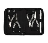 Ranuw Set di 5 pinze per la creazione di gioielli, include pinze a becco tondo, diagonale, piatto, per gioielli artigianali e gioielli, pinze incluse