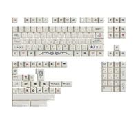 Ranuw Voynich - Set di copritasti a tema manoscritto, termosublimato, spessi, per tastiere meccaniche, tastiera da gioco a lunga durata