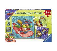 Ranvebusrger 05084 Super Zings, Puzzle 3x49 Pezzi per Bambini, Età Raccomandata 5+