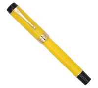 Ranvi Jinhao 100 Penna stilografica, punta fine, tinta unita, giallo