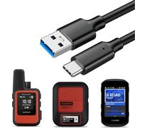 Ranyi Confezione da 2 cavi USB da tipo A a tipo C, cavo di ricarica/dati per Garmin inReach Mini 2 3/3 Plus Messenger Plus/Montana 710 710i 760i /Garmin Edge 550 850 1050 / DriveSmart 66 76 86 / eTrex