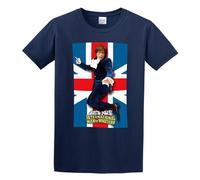 RAOAR Austin Powers International Man of Mystery T-Shirt Mens Navy Tees Unisex Shirt 3XL