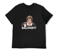 RAOAR Baloney Judge Judy Funnyens T-Shirt Mens Black Tees Unisex Shirt 3XL