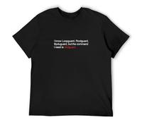 RAOAR Network Engineer Idiotguard Command - I Know Loopguard T-Shirt Mens Black Tees Unisex Shirt XL