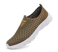 RAOKENSU Scarpe ortopediche da uomo, in rete, traspiranti, slip-on, comode, ergonomiche, sollievo dal dolore, per il tempo libero, suola morbida, scarpe da ginnastica