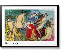 Raoul Dufy La Musica Poster Acquerello Pittura Astratta Moderna Tela di Canapa Arte Della Parete Raoul Dufy Stampe Per Home Decor Immagini Della Parete 40x60cm No Frame