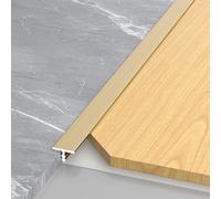 Raouoae Profilo Di Transizione T Robusto, 3 Pezzi Da 100cm, Strisce Per Pavimenti In Laminato E Piastrelle, Giunto Decorativo Durevole Per Uso Domestico, Profili Di Giunzione Per Pavimenti Laminato(Br