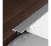 Raouoae Set Di Profili Di Transizione Da 90cm, 3 Pezzi In Alluminio A Forma Di T Per Pavimenti In Laminato, Legno Duro E Piastrelle, Striscia Di Raccordo Per Bordi E Compensazione Pavimenti(Pistolengr