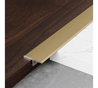 Raouoae Strisce Di Alluminio Per Pavimento, Confezione Da 3 Da 90cm, Bordatura Decorativa Per Transizione Sicura, Profilo Di Compensazione Senza Soluzione Di Continuità, Per Parquet E Superfici In Lam
