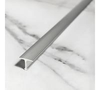 Raouoae Strisce Di Transizione In Alluminio Per Pavimenti Laminati, Vinilici E Parquet - 125cmx2, Profili A T, Modanature Angolari Per Bordi Porte, Soluzione Durevole Per Soglie E Raccordi Tra Pavimen