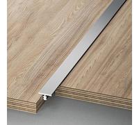 Raouoae Striscia Di Transizione A Forma Di T Per Pavimenti Laminati E Parquet, Profilo Divisorio Per Soglia Porta, Lunghezza 100cm, Confezione Da 3, Binario Per Pavimento Senza Soluzione Di Continuità