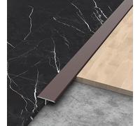 Raouoae Striscia Di Transizione In Alluminio 3 Pezzi, Profilo A T Da 100cm Per Soglia Porta, Strisce Per Pavimenti In Laminato, Moquette, Piastrelle E Vinile - Protezione Bordo E Soglia Per Casa E Uff