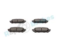 RAP BRAKES R-P1187 Kit pastiglie freno, Freno a disco per SUBARU