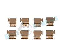 RAP BRAKES R-U0008 Kit accessori, Pastiglia freno per ABARTH,ALFA ROMEO,CITROËN,