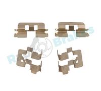 RAP BRAKES R-U0023 Kit accessori, Pastiglia freno per TOYOTA