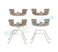 RAP BRAKES R-U0060 Kit accessori, Pastiglia freno per MAZDA