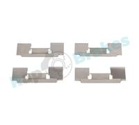 RAP BRAKES R-U0080 Kit accessori, Pastiglia freno per NISSAN