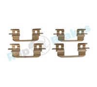 RAP BRAKES R-U0081 Kit accessori, Pastiglia freno per SUBARU