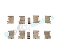 RAP BRAKES R-U0097 Kit accessori, Pastiglia freno per MAZDA