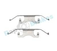 RAP BRAKES R-U0112 Kit accessori, Pastiglia freno per BMW