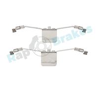 RAP BRAKES R-U0119 Kit accessori, Pastiglia freno per VOLVO