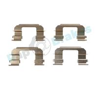 RAP BRAKES R-U0182 Kit accessori, Pastiglia freno per CHEVROLET,DAEWOO