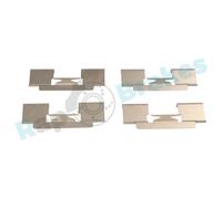 RAP BRAKES R-U0184 Kit accessori, Pastiglia freno per CHRYSLER